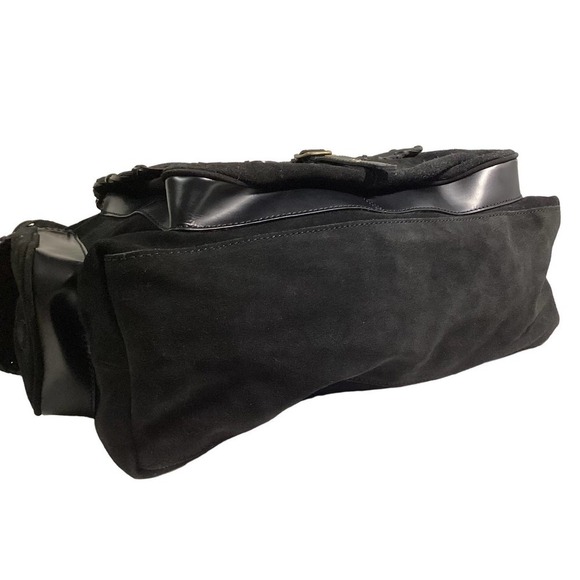 Hype suede leather tote bag - Picture 4 of 7